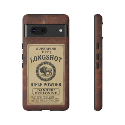 K-Factor Supply Co Longshot Rifle Powder Tough Android Case Google Pixel 7 / Matte