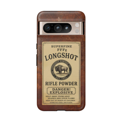 K-Factor Supply Co Longshot Rifle Powder Tough Android Case Google Pixel 8 Pro / Matte