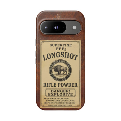 K-Factor Supply Co Longshot Rifle Powder Tough Android Case Google Pixel 9 / Matte