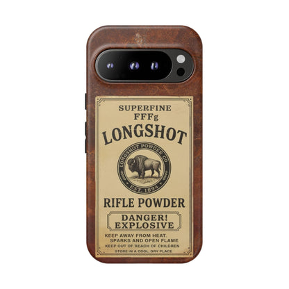 K-Factor Supply Co Longshot Rifle Powder Tough Android Case Google Pixel 9 Pro / Matte