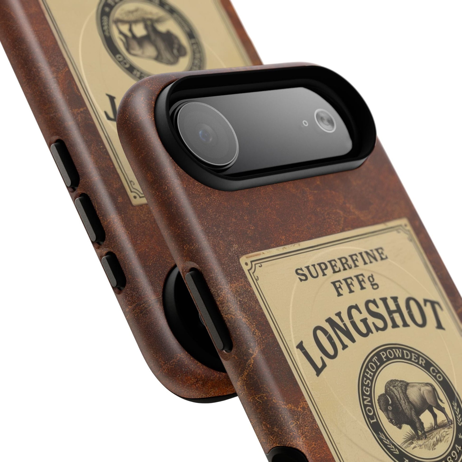 K-Factor Supply Co Longshot Rifle Powder Tough Magnetic iPhone Case