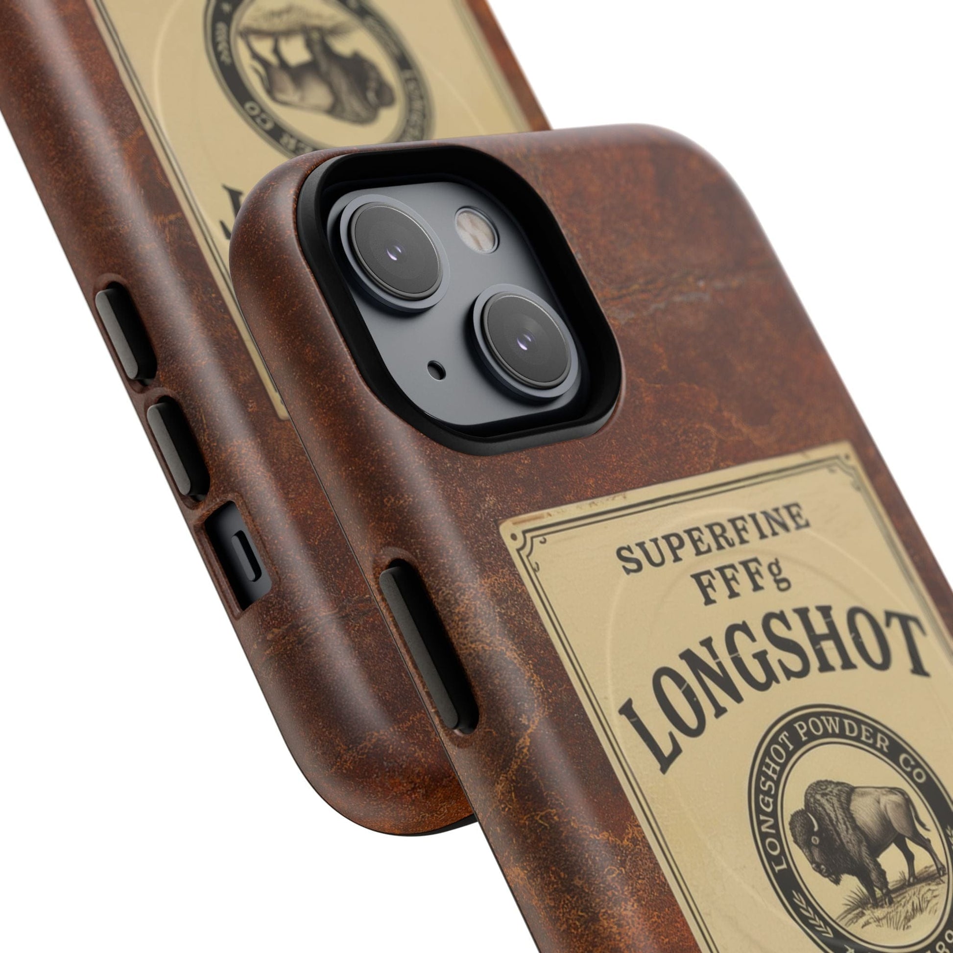 K-Factor Supply Co Longshot Rifle Powder Tough Magnetic iPhone Case