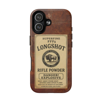 K-Factor Supply Co Longshot Rifle Powder Tough Magnetic iPhone Case iPhone 17
