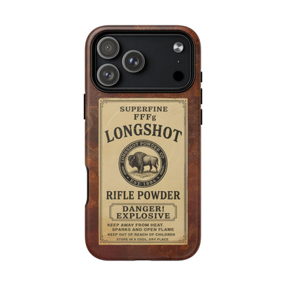 K-Factor Supply Co Longshot Rifle Powder Tough Magnetic iPhone Case iPhone 17 Pro Max