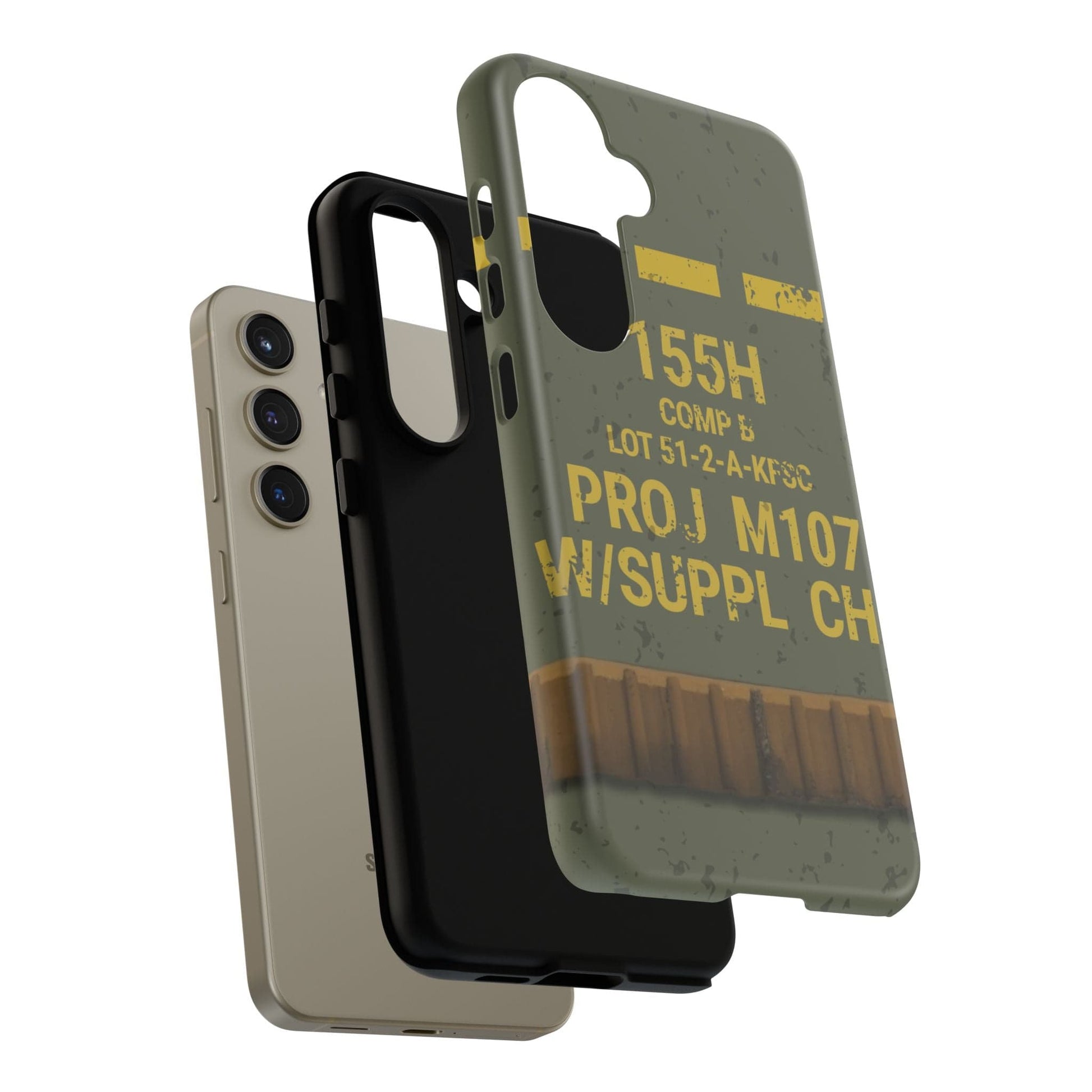 K-Factor Supply Co M107 HE 155 Tough Android Case