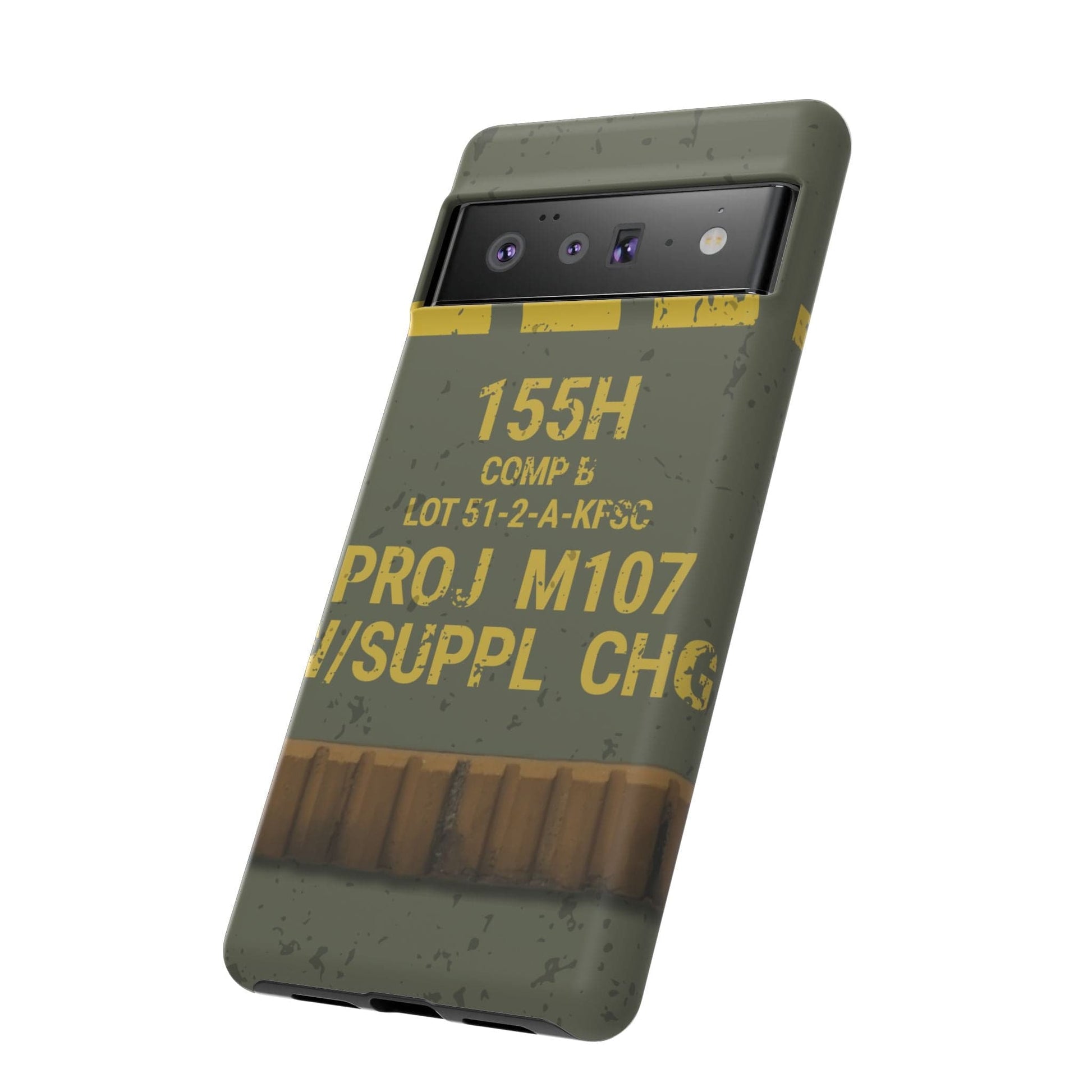 K-Factor Supply Co M107 HE 155 Tough Android Case