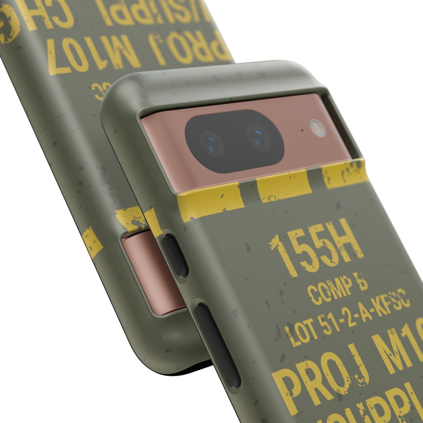 K-Factor Supply Co M107 HE 155 Tough Android Case Google Pixel 8 / Matte