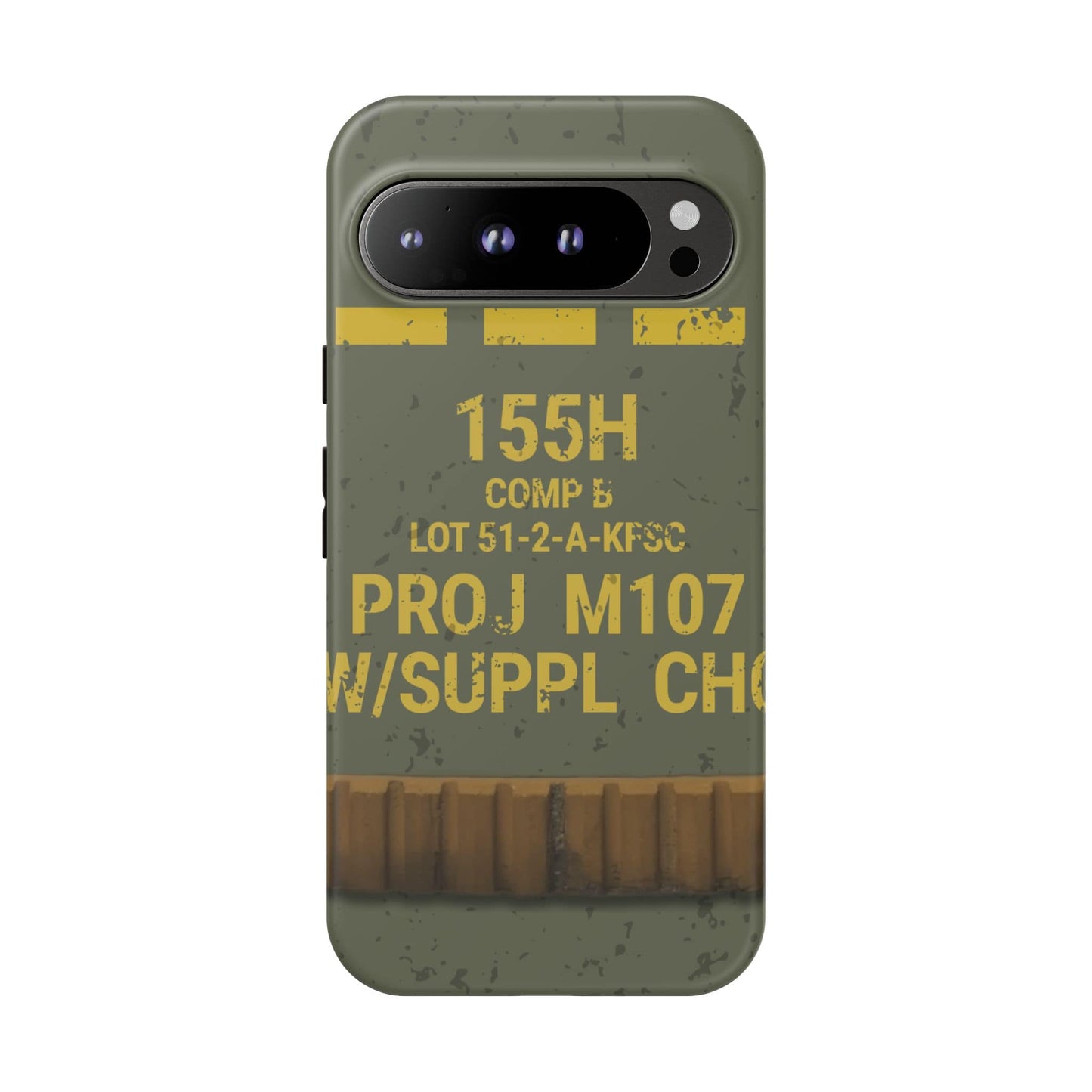 K-Factor Supply Co M107 HE 155 Tough Android Case Google Pixel 9 Pro XL / Matte