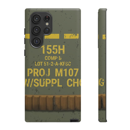 K-Factor Supply Co M107 HE 155 Tough Android Case Samsung Galaxy S22 Ultra / Matte