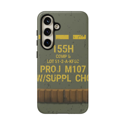 K-Factor Supply Co M107 HE 155 Tough Android Case Samsung Galaxy S24 / Matte