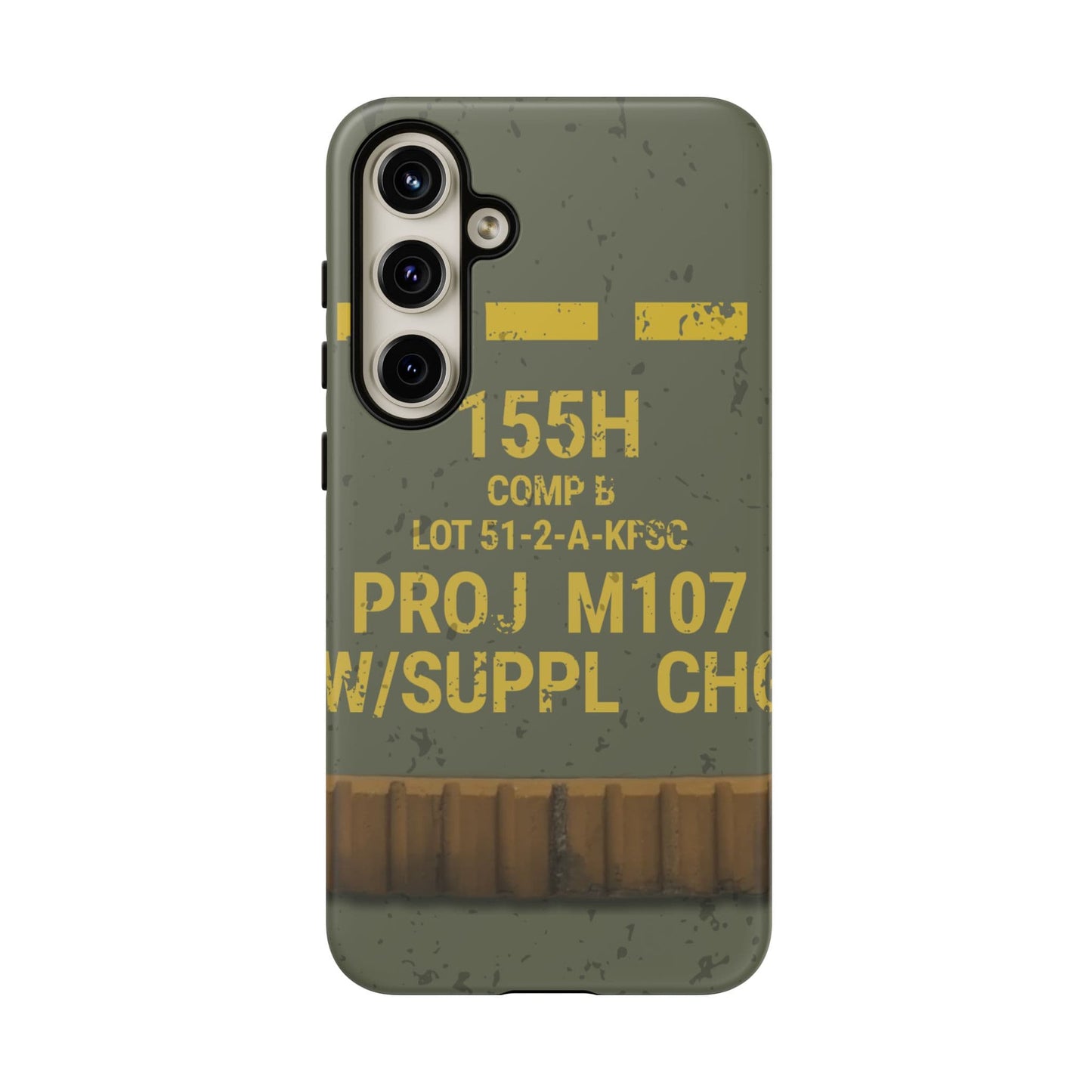 K-Factor Supply Co M107 HE 155 Tough Android Case Samsung Galaxy S24 Plus / Matte