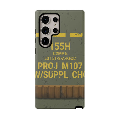 K-Factor Supply Co M107 HE 155 Tough Android Case Samsung Galaxy S24 Ultra