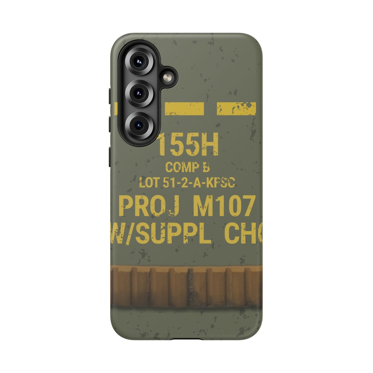 K-Factor Supply Co M107 HE 155 Tough Android Case Samsung Galaxy S25 Plus / Matte