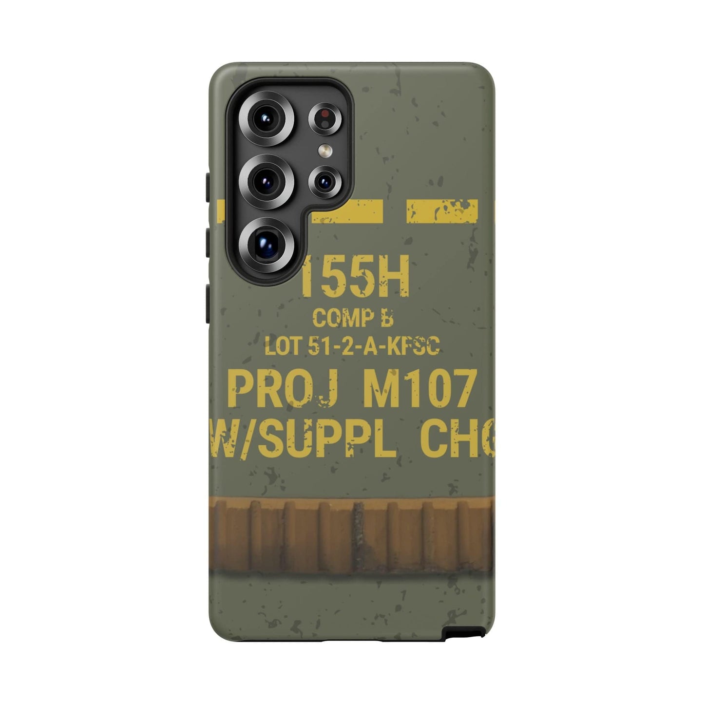 K-Factor Supply Co M107 HE 155 Tough Android Case Samsung Galaxy S25 Ultra