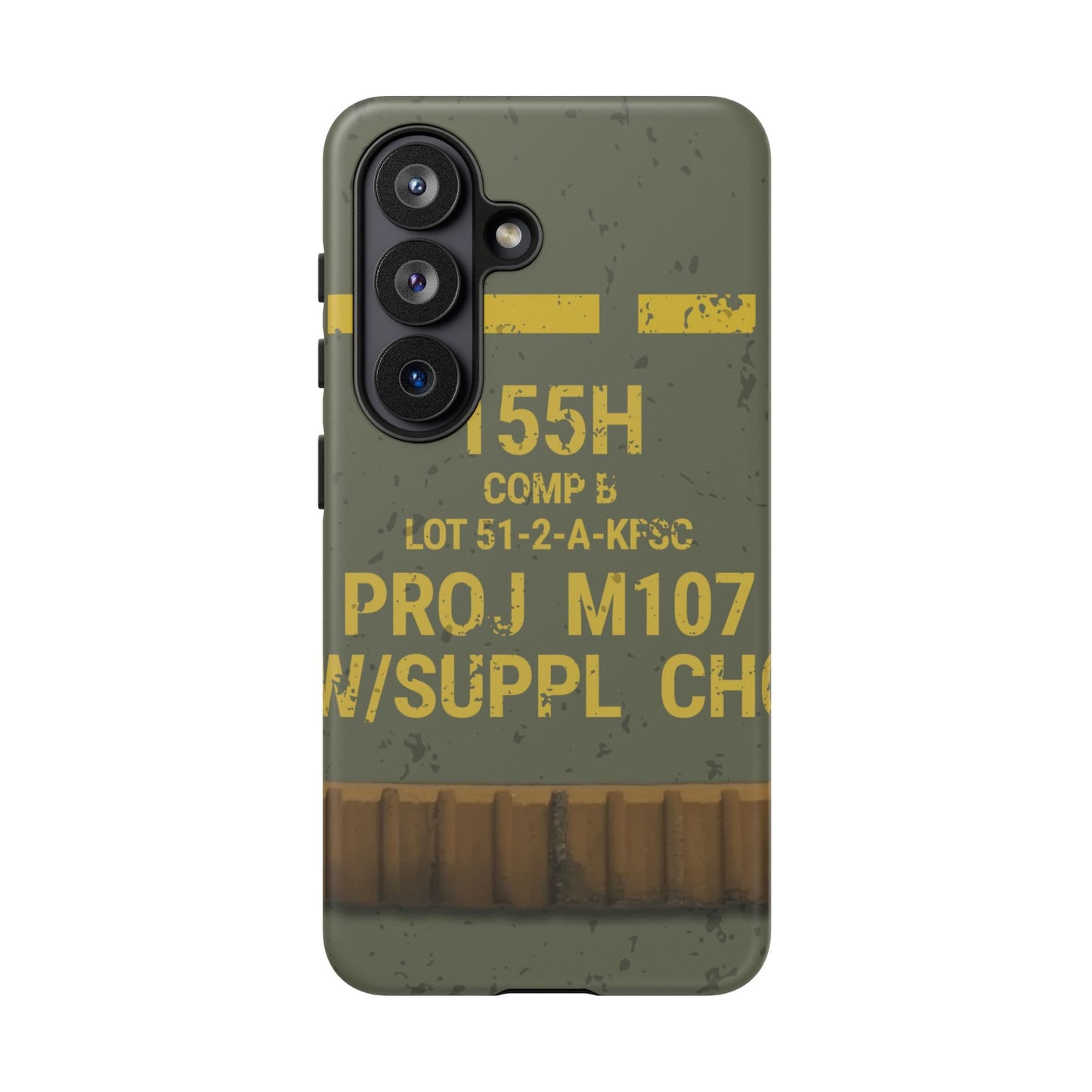 K-Factor Supply Co M107 HE 155 Tough Android Case Samsung Galaxy S26 / Matte