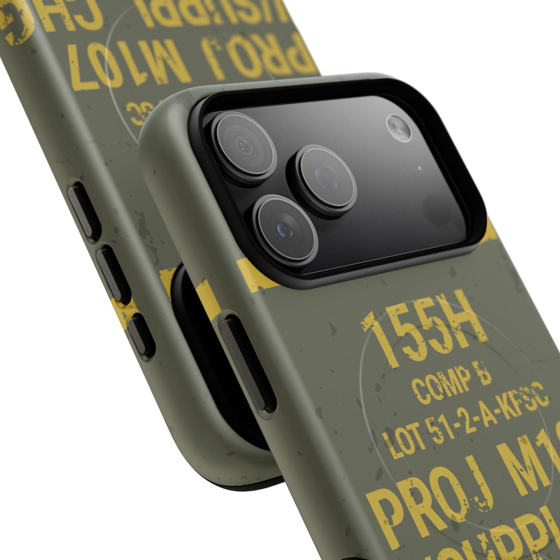 K-Factor Supply Co M107 HE 155 Tough Magnetic iPhone Case