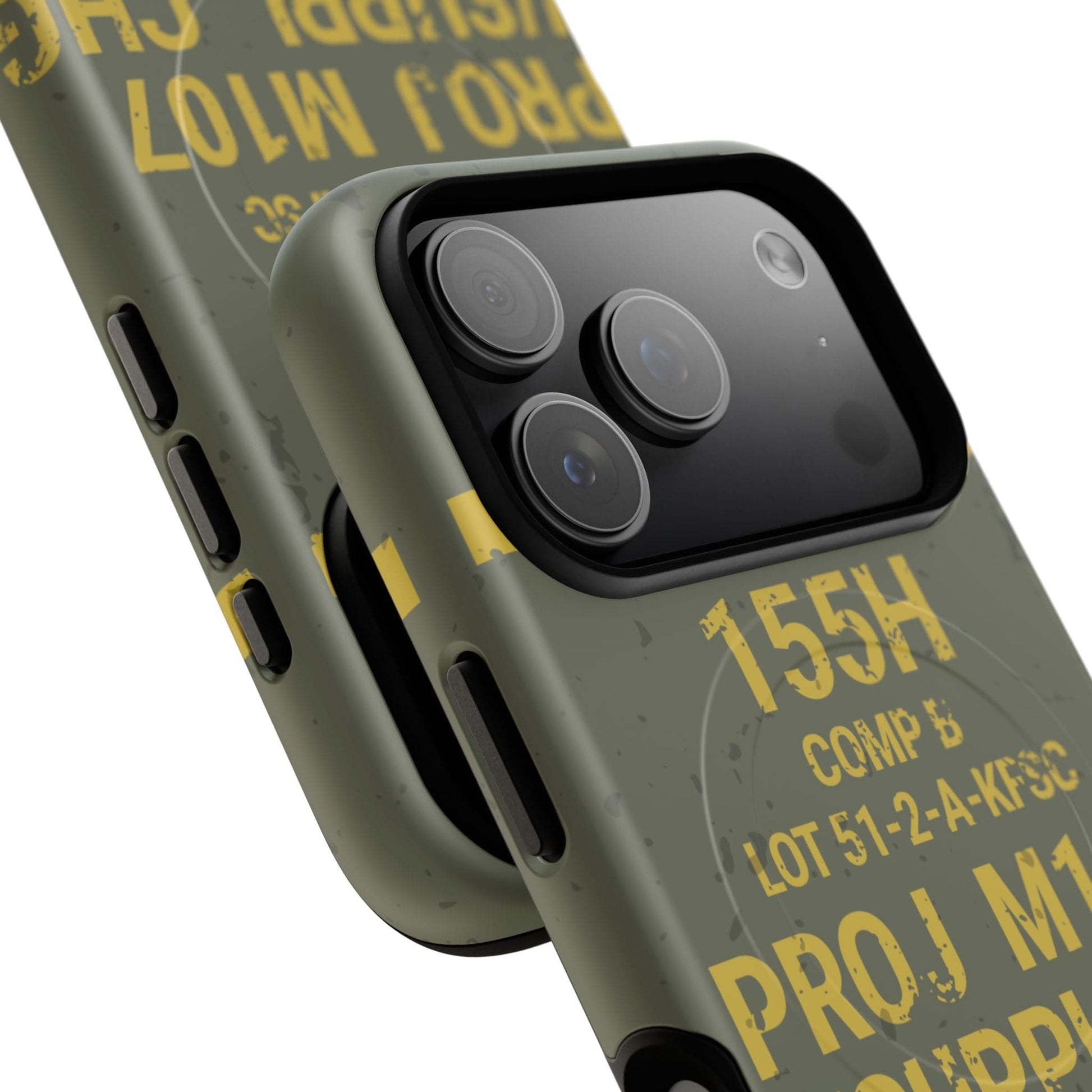 K-Factor Supply Co M107 HE 155 Tough Magnetic iPhone Case