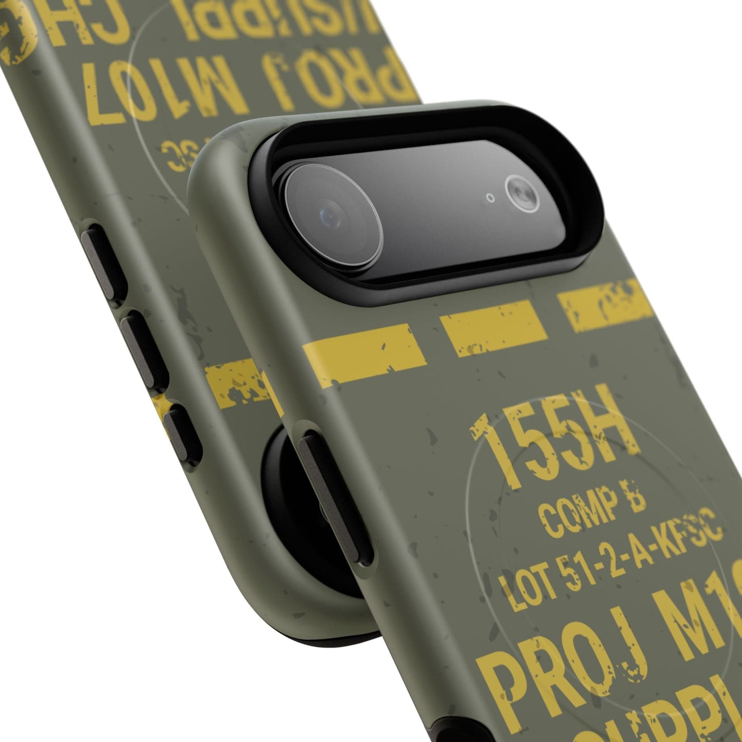 K-Factor Supply Co M107 HE 155 Tough Magnetic iPhone Case