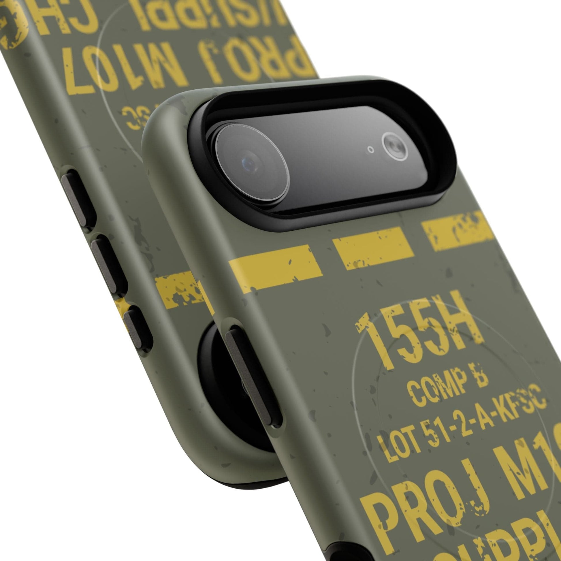 K-Factor Supply Co M107 HE 155 Tough Magnetic iPhone Case