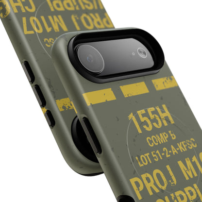 K-Factor Supply Co M107 HE 155 Tough Magnetic iPhone Case