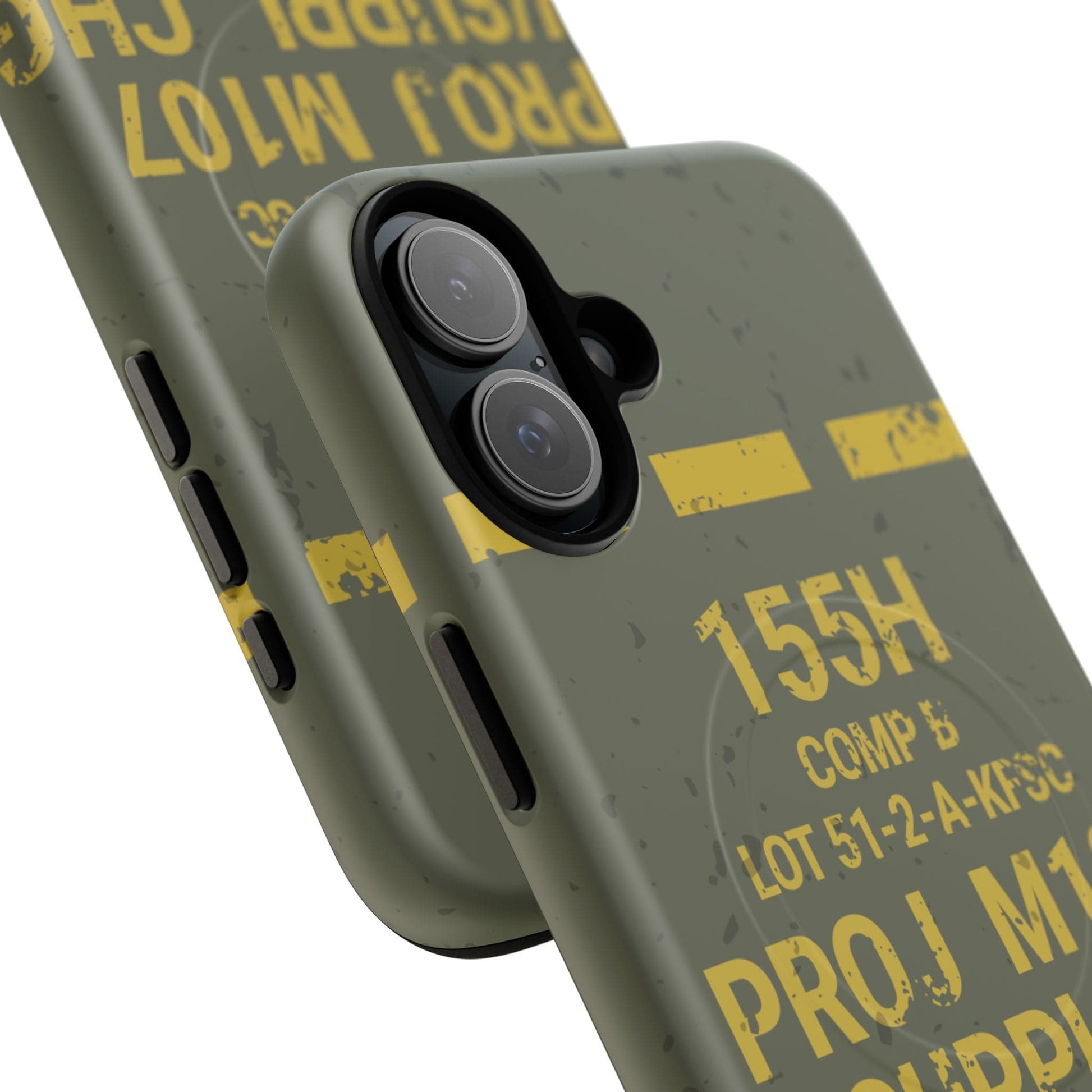 K-Factor Supply Co M107 HE 155 Tough Magnetic iPhone Case