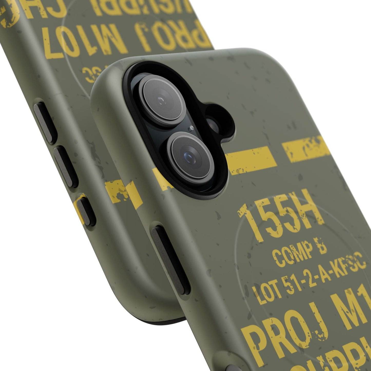 K-Factor Supply Co M107 HE 155 Tough Magnetic iPhone Case