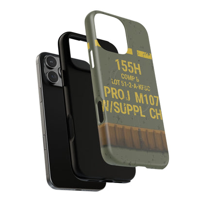 K-Factor Supply Co M107 HE 155 Tough Magnetic iPhone Case