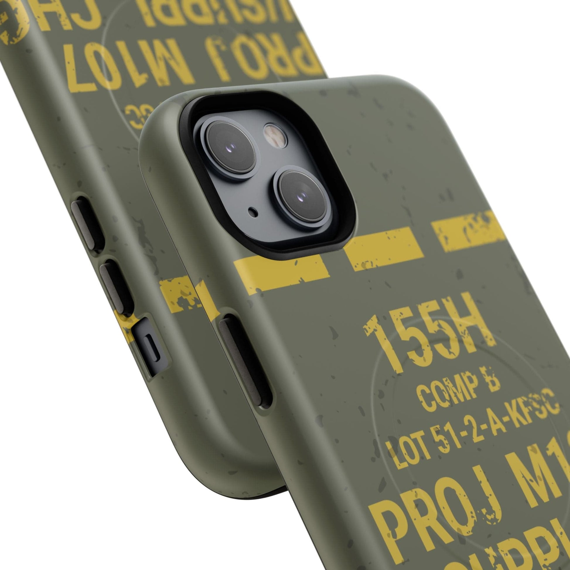 K-Factor Supply Co M107 HE 155 Tough Magnetic iPhone Case