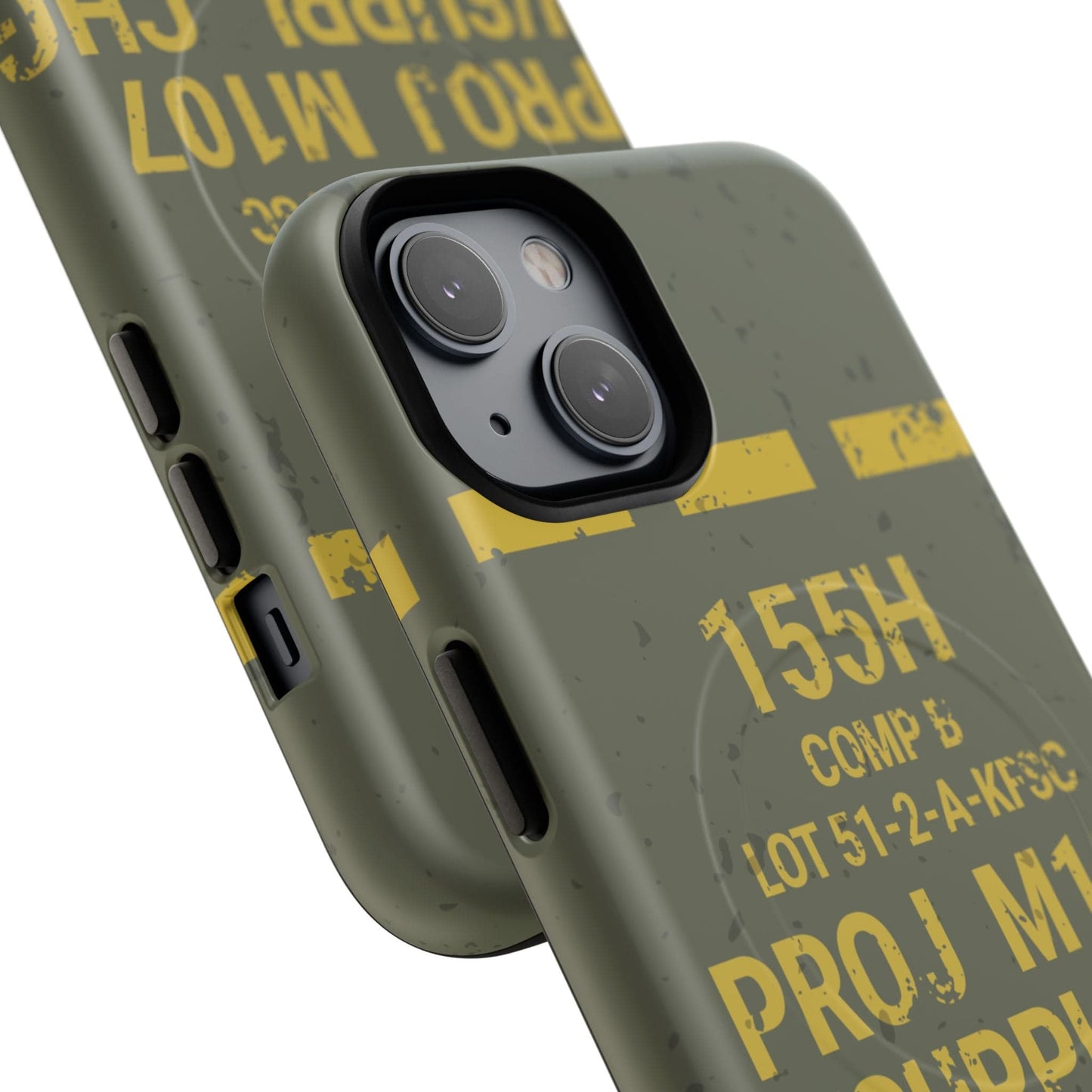 K-Factor Supply Co M107 HE 155 Tough Magnetic iPhone Case