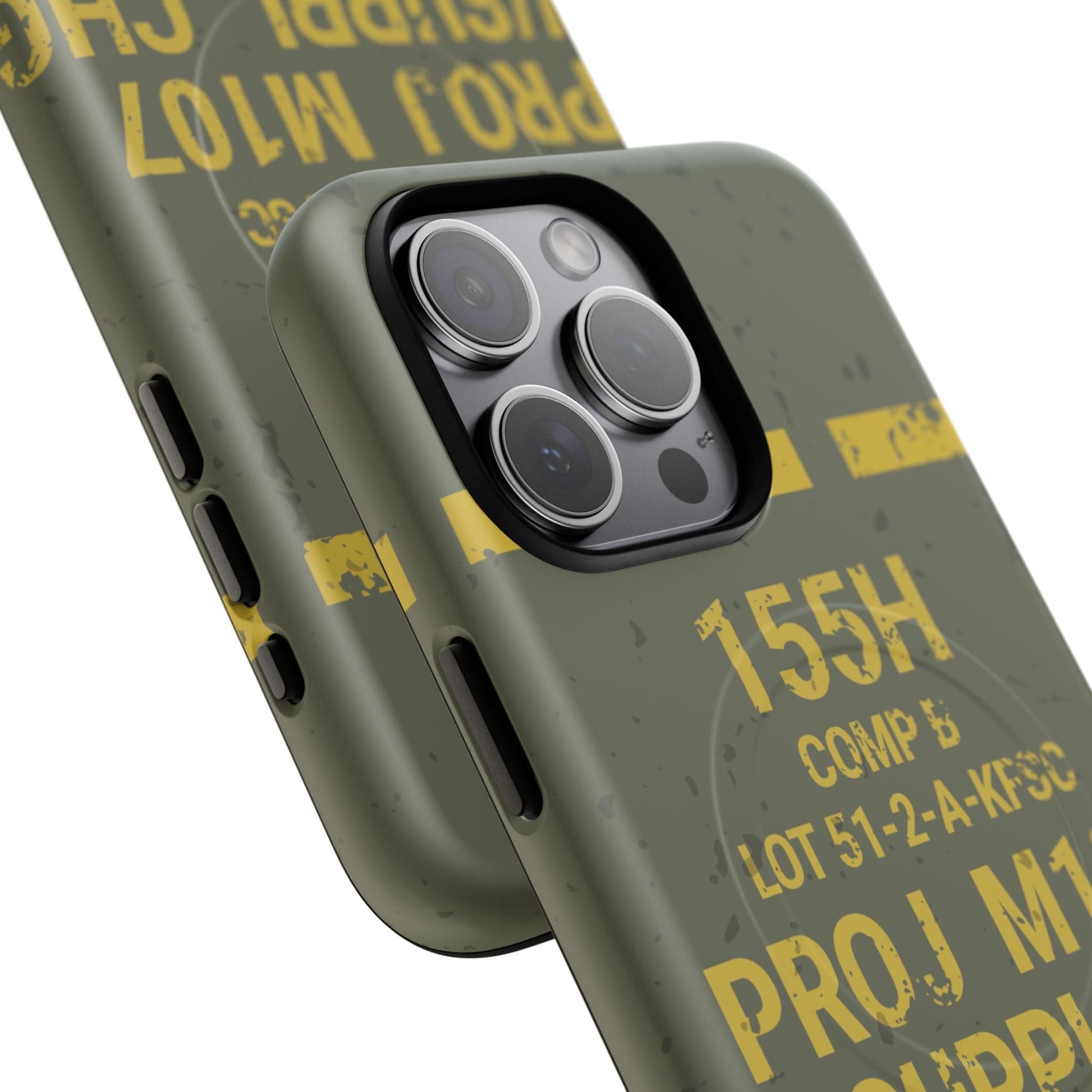 K-Factor Supply Co M107 HE 155 Tough Magnetic iPhone Case