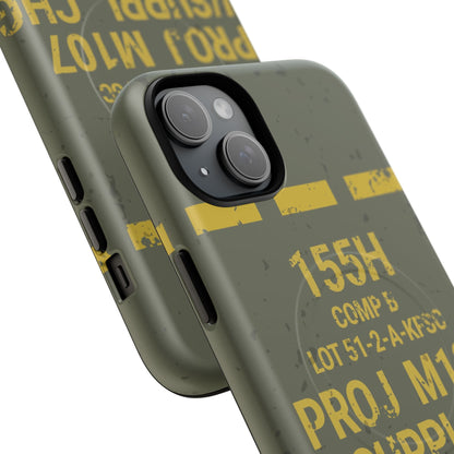 K-Factor Supply Co M107 HE 155 Tough Magnetic iPhone Case