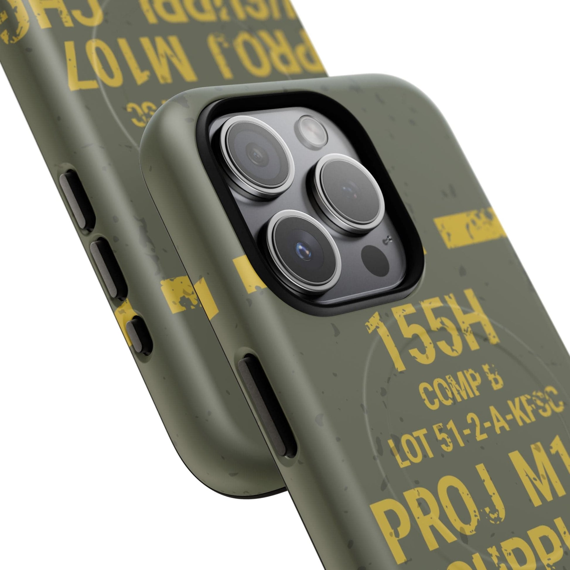 K-Factor Supply Co M107 HE 155 Tough Magnetic iPhone Case
