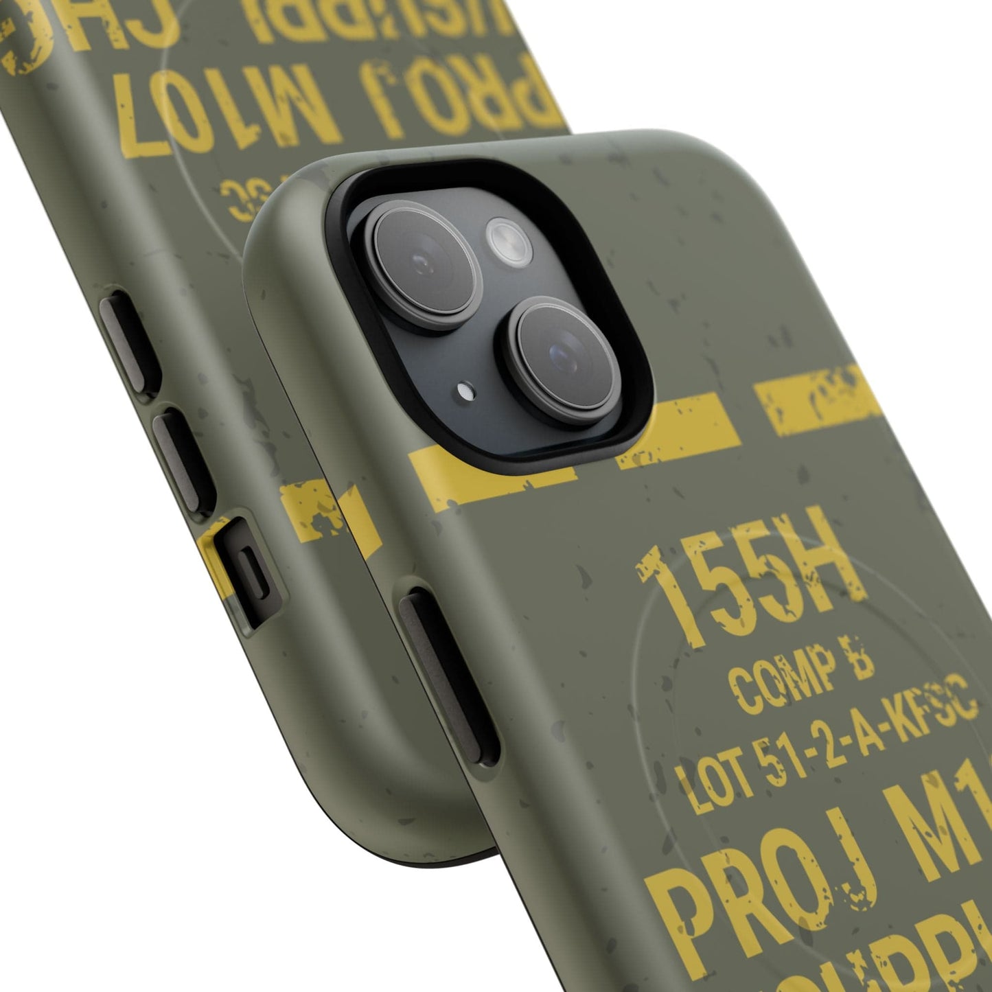 K-Factor Supply Co M107 HE 155 Tough Magnetic iPhone Case
