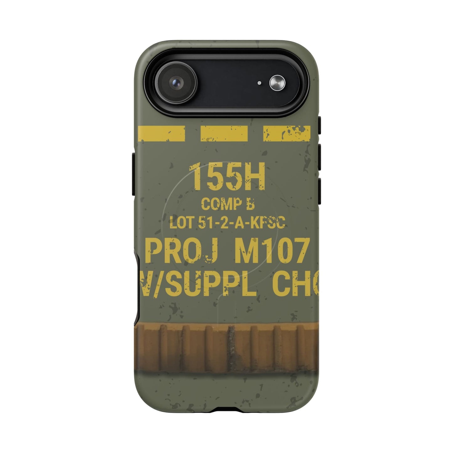 K-Factor Supply Co M107 HE 155 Tough Magnetic iPhone Case iPhone 17 Air