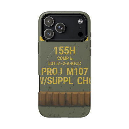 K-Factor Supply Co M107 HE 155 Tough Magnetic iPhone Case iPhone 17 Pro Max