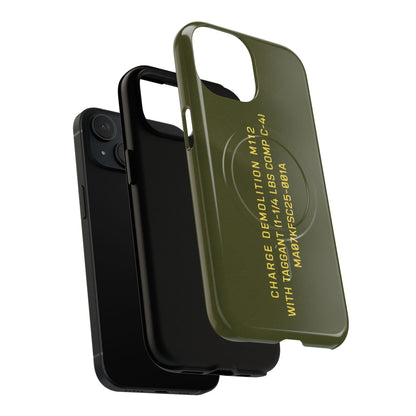 K-Factor Supply Co M112 (C-4) Tough Magnetic iPhone Case