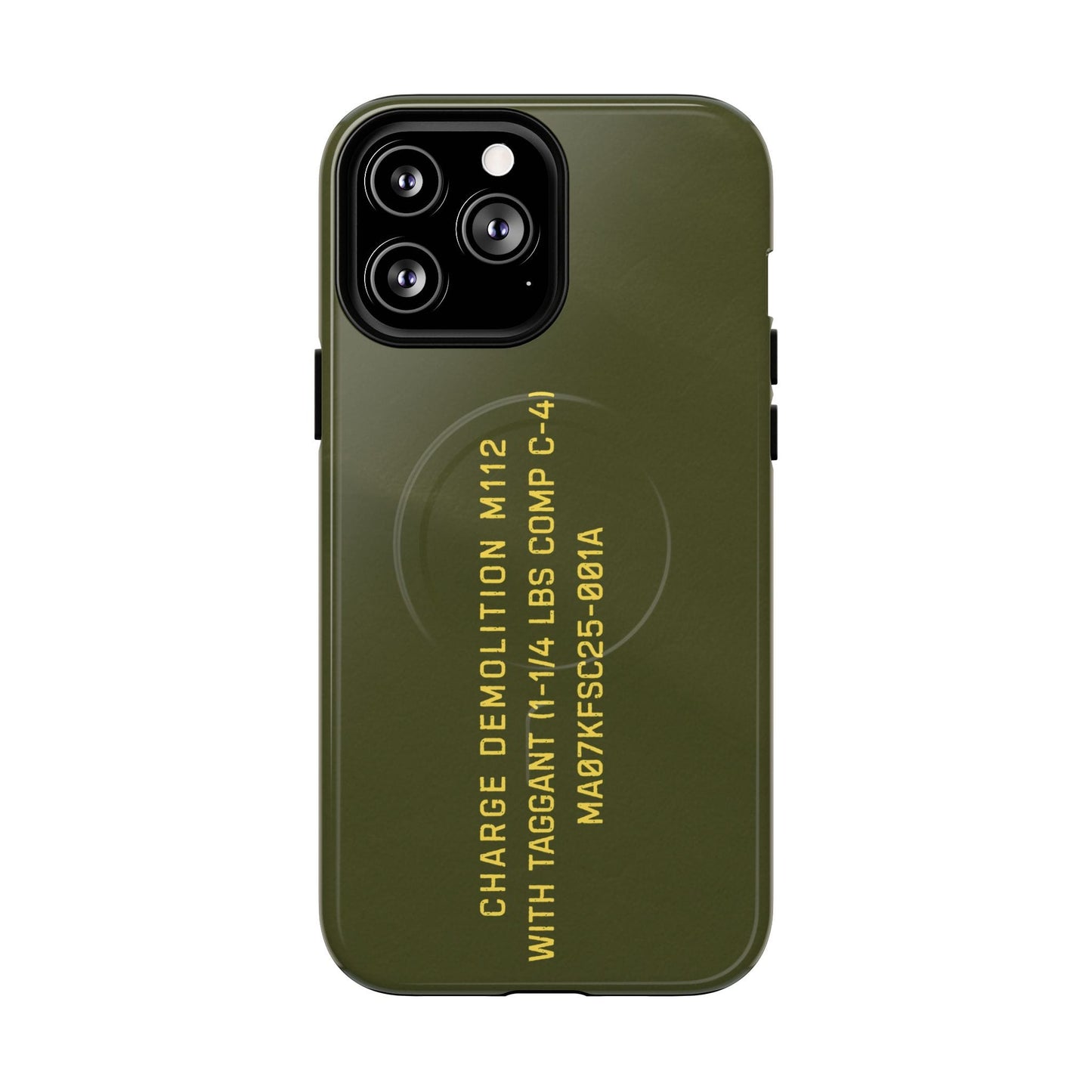 K-Factor Supply Co M112 (C-4) Tough Magnetic iPhone Case iPhone 13 Pro Max