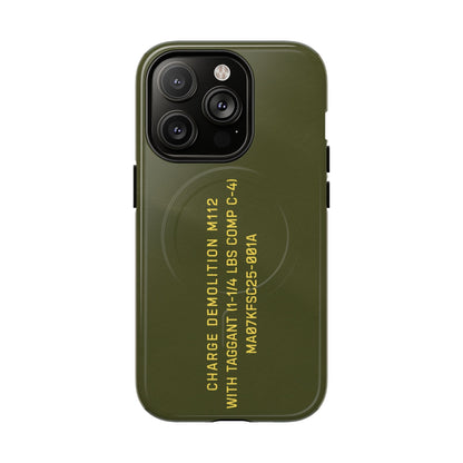 K-Factor Supply Co M112 (C-4) Tough Magnetic iPhone Case iPhone 14 Pro