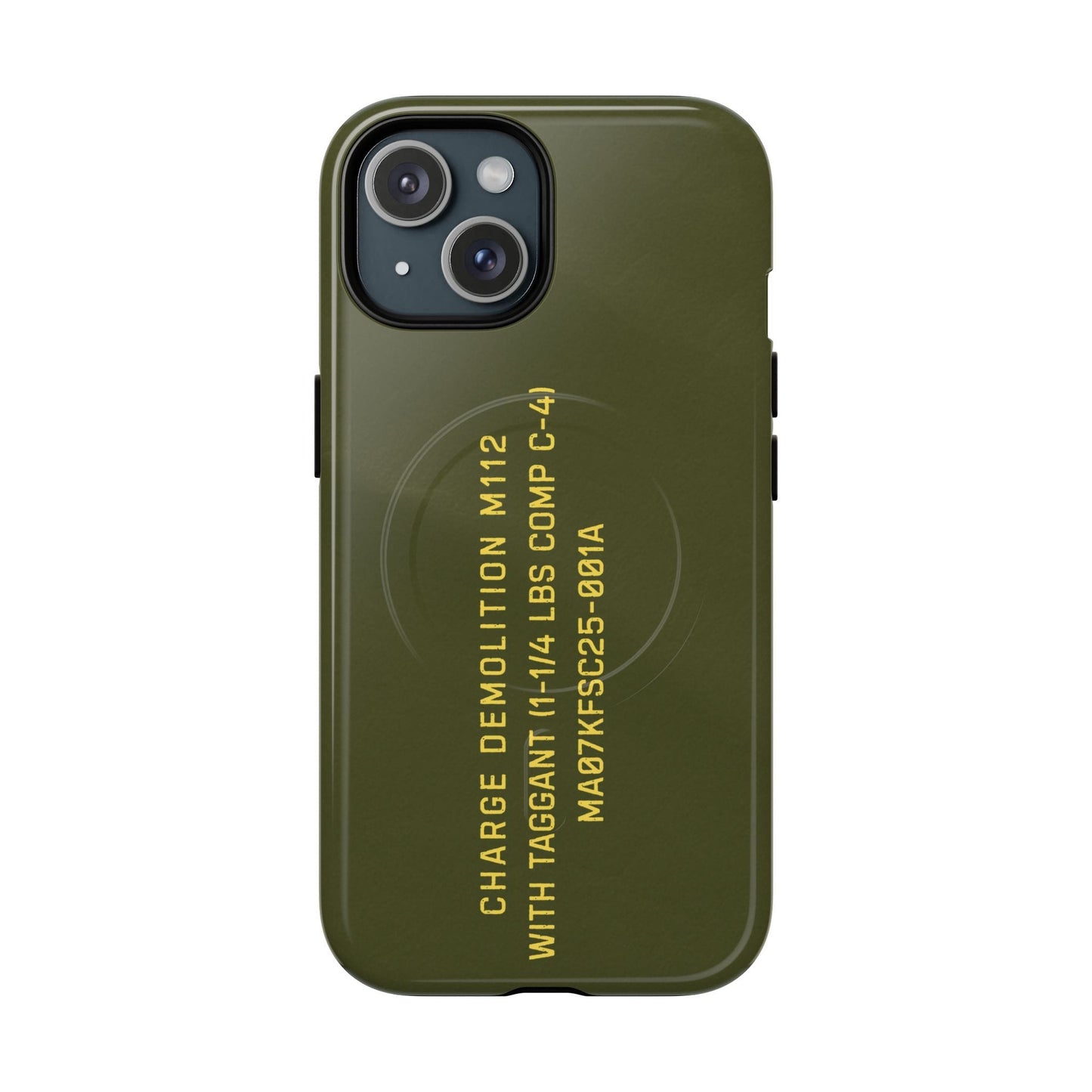 K-Factor Supply Co M112 (C-4) Tough Magnetic iPhone Case iPhone 15