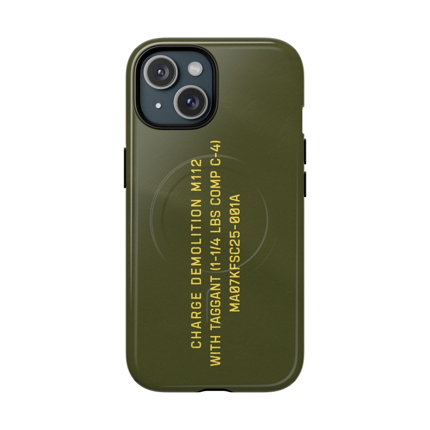 K-Factor Supply Co M112 (C-4) Tough Magnetic iPhone Case iPhone 15 / Glossy