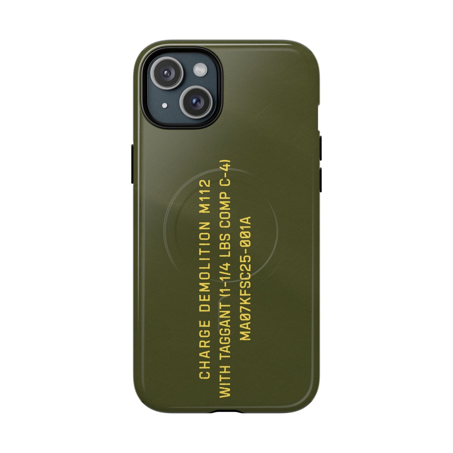 K-Factor Supply Co M112 (C-4) Tough Magnetic iPhone Case iPhone 15 Plus