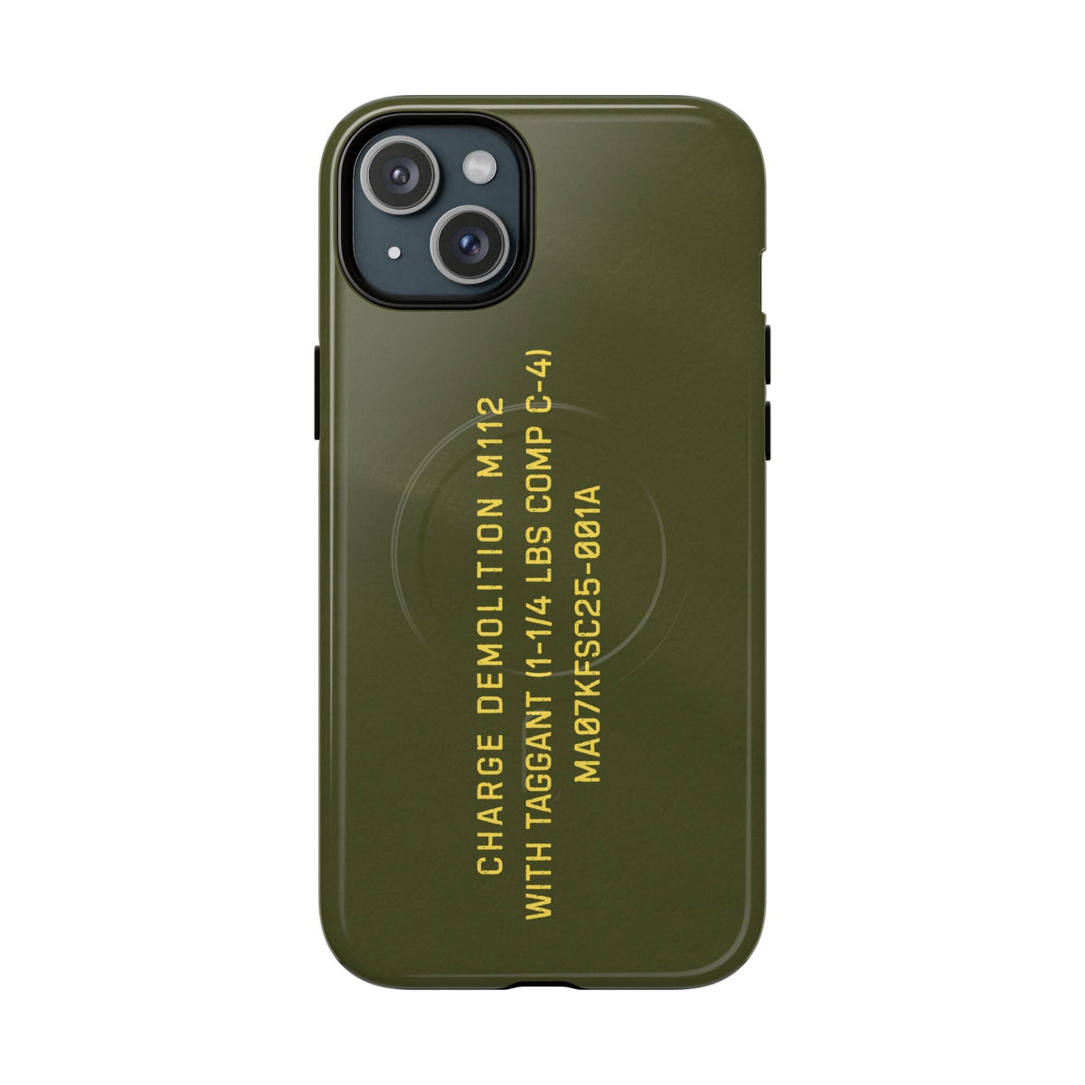 K-Factor Supply Co M112 (C-4) Tough Magnetic iPhone Case iPhone 15 Plus