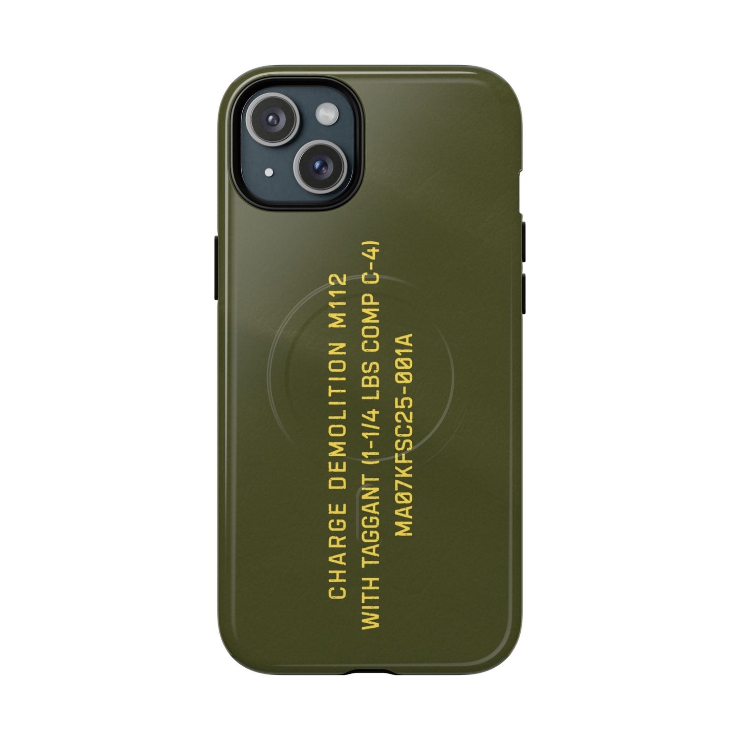 K-Factor Supply Co M112 (C-4) Tough Magnetic iPhone Case iPhone 15 Plus / Glossy