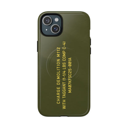 K-Factor Supply Co M112 (C-4) Tough Magnetic iPhone Case iPhone 15 Plus / Glossy