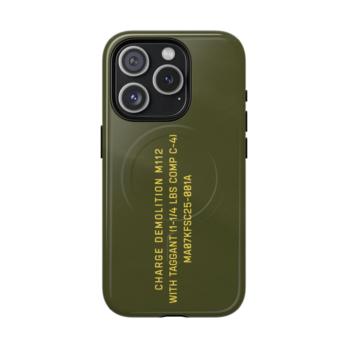 K-Factor Supply Co M112 (C-4) Tough Magnetic iPhone Case iPhone 15 Pro