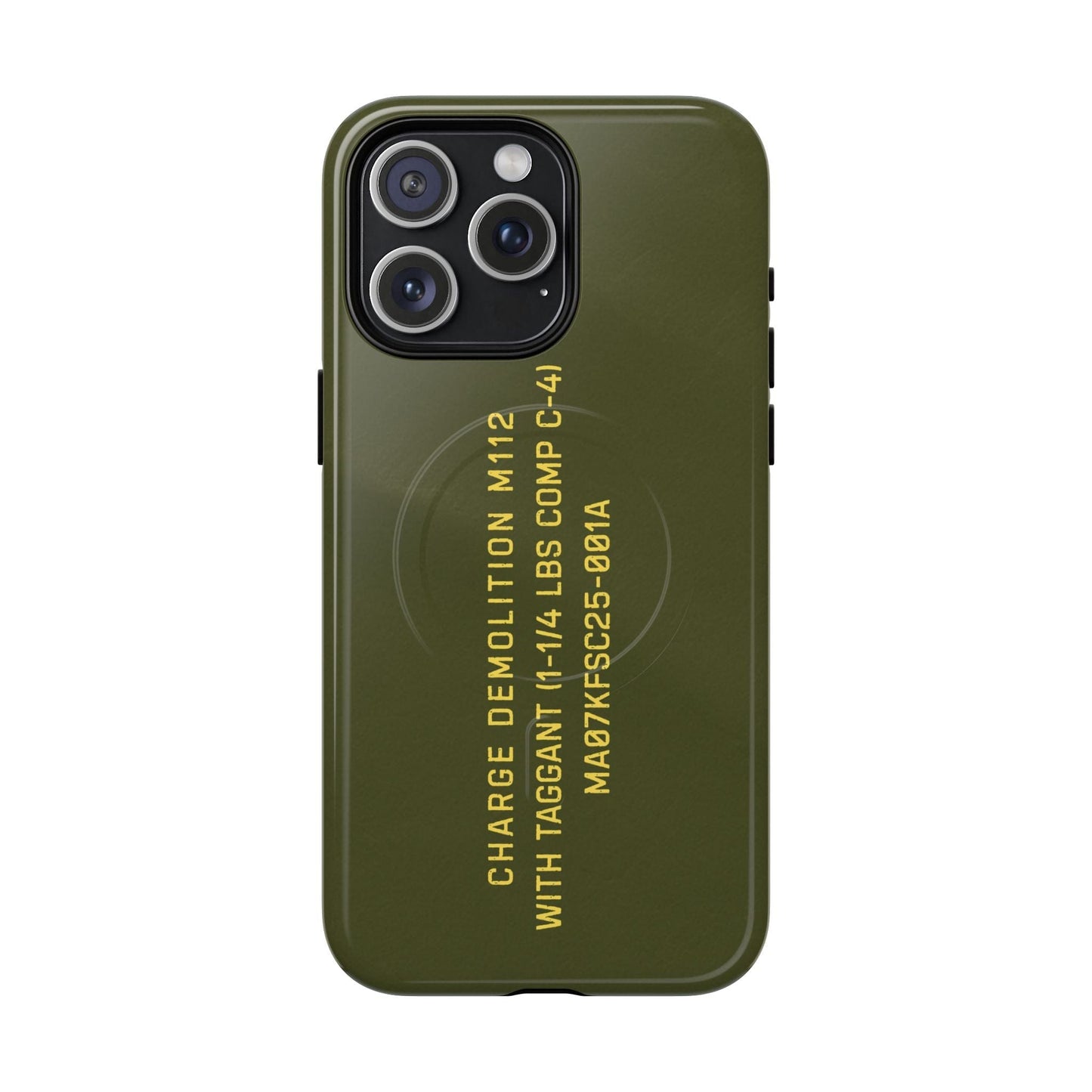 K-Factor Supply Co M112 (C-4) Tough Magnetic iPhone Case iPhone 15 Pro Max / Glossy