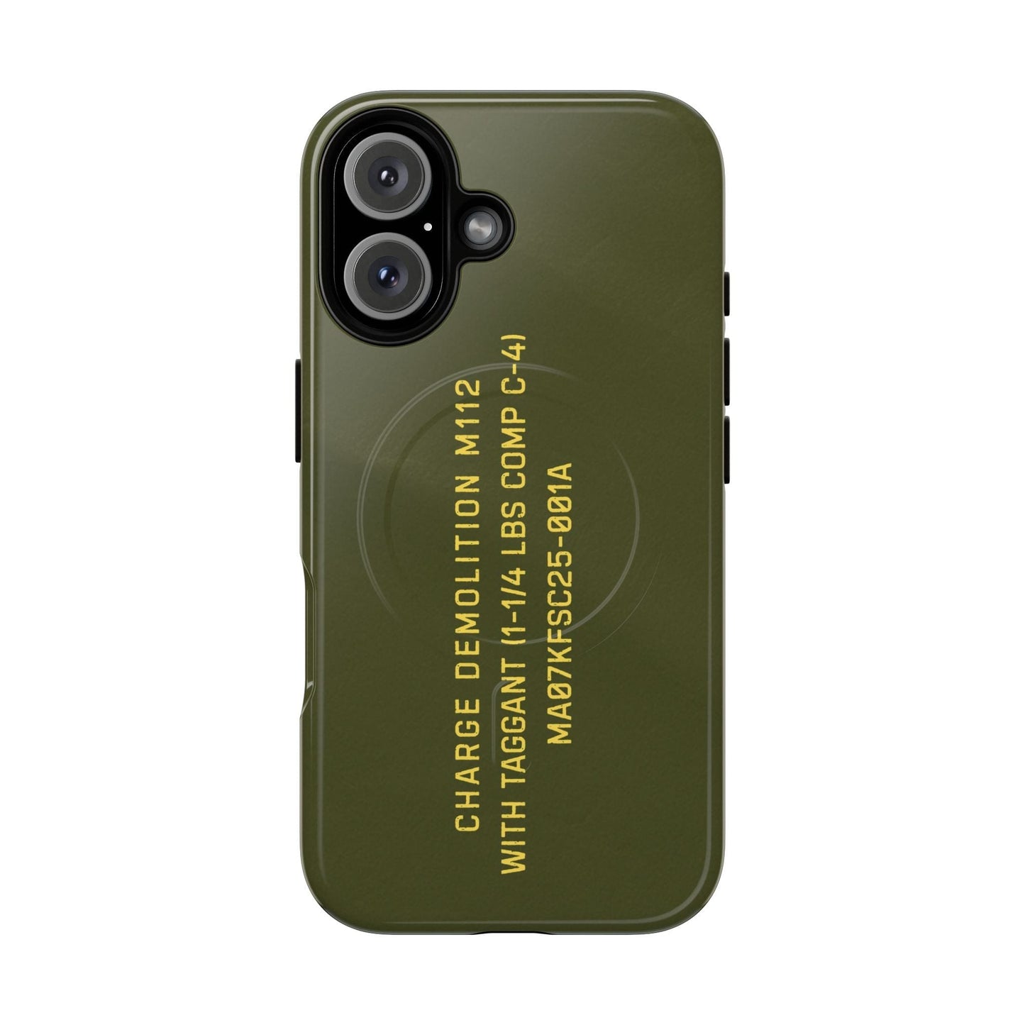 K-Factor Supply Co M112 (C-4) Tough Magnetic iPhone Case iPhone 16 / Glossy