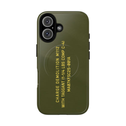 K-Factor Supply Co M112 (C-4) Tough Magnetic iPhone Case iPhone 16 / Glossy