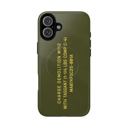 K-Factor Supply Co M112 (C-4) Tough Magnetic iPhone Case iPhone 16 Plus