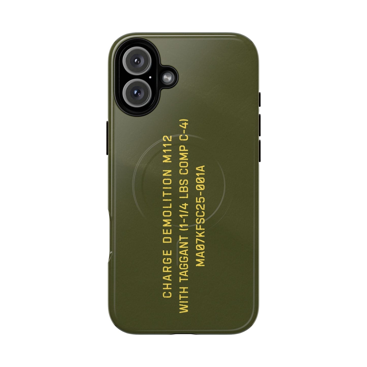 K-Factor Supply Co M112 (C-4) Tough Magnetic iPhone Case iPhone 16 Plus / Glossy
